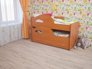 Кровать выкатная с ящиком Матрёшка в Советском - sovetskiy.ok-mebel.com | фото 7