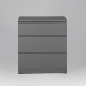 2.03.02.060.4 КАСТОР комод 3 ящика RU серый в Советском - sovetskiy.ok-mebel.com | фото 2