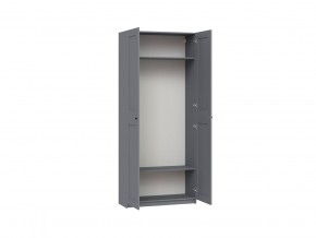 2.06.01.060.4 МАКС шкаф 2 двери 100х38х233 серый RU в Советском - sovetskiy.ok-mebel.com | фото 2