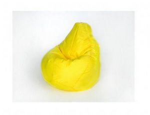 Кресло-мешок Груша большое желтое в Советском - sovetskiy.ok-mebel.com | фото 1