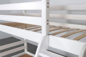 АДЕЛЬ Кровать двухъярусная с наклонной лестницей (белый) в Советском - sovetskiy.ok-mebel.com | фото 6