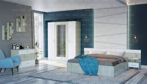 БАРИ Спальня (Дуб Сонома/Белый) модульная в Советском - sovetskiy.ok-mebel.com | фото