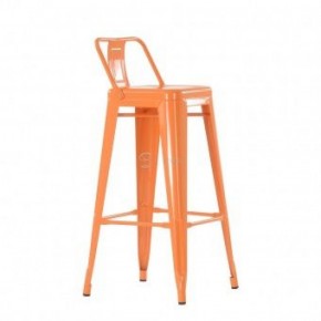 Барный стул Barneo N-242 Tolix Style 2003 Оранжевый в Советском - sovetskiy.ok-mebel.com | фото