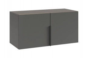 БАСКО Антресоль двухдверная L800 (графит) в Советском - sovetskiy.ok-mebel.com | фото