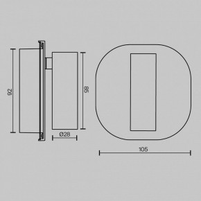 Бра Maytoni Ego C175WL-9W-2.7-4K-B в Советском - sovetskiy.ok-mebel.com | фото 4
