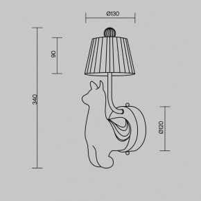 Бра Maytoni Senor Alpaca MOD377WL-L6W3K в Советском - sovetskiy.ok-mebel.com | фото 9