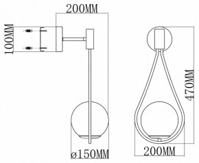 Бра Moderli Barocco V11574-1W в Советском - sovetskiy.ok-mebel.com | фото 8