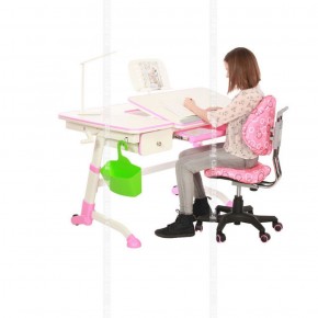 Парта-трансофрмер Amare Pink с выдвижным ящиком в Советском - sovetskiy.ok-mebel.com | фото 4