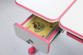 Парта-трансофрмер Amare Pink с выдвижным ящиком в Советском - sovetskiy.ok-mebel.com | фото 5