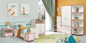 Набор мебели для детской Юниор-10 (с кроватью 800*1600) ЛДСП в Советском - sovetskiy.ok-mebel.com | фото