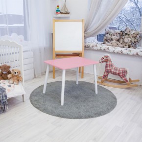 Детский стол Rolti Baby (розовый/белый, массив березы/мдф) в Советском - sovetskiy.ok-mebel.com | фото