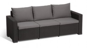 Диван Калифорния 3-х местный (California 3 Sofa), графит в Советском - sovetskiy.ok-mebel.com | фото 2