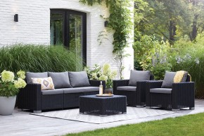 Диван Калифорния 3-х местный (California 3 Sofa), графит в Советском - sovetskiy.ok-mebel.com | фото 3