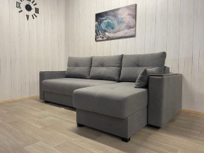 Диван угловой Комфорт-3 (НПБ+МДФ) велюр Galaxy Lite 26 в Советском - sovetskiy.ok-mebel.com | фото 2