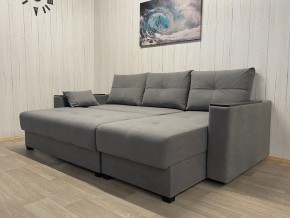 Диван угловой Комфорт-3 (НПБ+МДФ) велюр Galaxy Lite 26 в Советском - sovetskiy.ok-mebel.com | фото 3