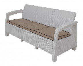 Диван Yalta Premium Sofa 3 Set (Ялта) белый (+подушки под спину) в Советском - sovetskiy.ok-mebel.com | фото