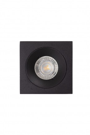 DK2025-BK Встраиваемый светильник, IP 20, 50 Вт, GU10, черный, алюминий в Советском - sovetskiy.ok-mebel.com | фото
