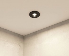 DK2036-BK Встраиваемый светильник влагозащ., IP 44, до 15 Вт, GU10, LED, черный, алюминий в Советском - sovetskiy.ok-mebel.com | фото 7