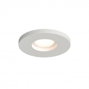 DK2036-WH Встраиваемый светильник влагозащ., IP 44, до 15 Вт, GU10, LED, белый, алюминий в Советском - sovetskiy.ok-mebel.com | фото 3