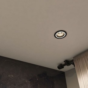 DK2060-BK Встраиваемый светильник IP 20, до 15 Вт, GU10, LED, черный, алюминий в Советском - sovetskiy.ok-mebel.com | фото 4