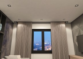 DK2061-BK Встраиваемый светильник IP 20, до 15 Вт, GU10, LED, черный, алюминий в Советском - sovetskiy.ok-mebel.com | фото 3
