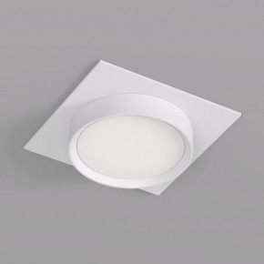 DK2091-WH Встраиваемый светильник FLAT, IP 20, до 15 Вт, GX53, LED, белый, алюминий в Советском - sovetskiy.ok-mebel.com | фото 2