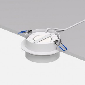 DK2100-WH Встраиваемый светильник NIKO, IP 20, до 15 Вт, GX53, LED, белый, акрил, алюминий в Советском - sovetskiy.ok-mebel.com | фото 4