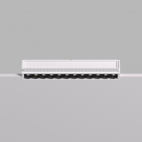 DK2532-WB Встраиваемый светильник SPACE со светодиодом под шпатлевку L240mm 220V 20W 38° 4000К IP20 белый/черный алюминий в Советском - sovetskiy.ok-mebel.com | фото 3