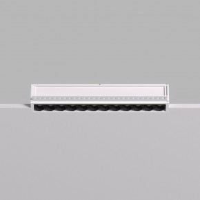 DK2532-WB Встраиваемый светильник SPACE со светодиодом под шпатлевку L240mm 220V 20W 38° 4000К IP20 белый/черный алюминий в Советском - sovetskiy.ok-mebel.com | фото 4