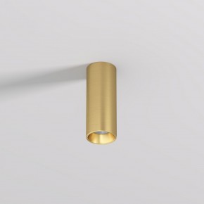 DK2615-SB Накладной светильник SHINE TUBE со светодиодом, D45*H115, IP20, 3000К, 7W, RA?90, сатинированная латунь, алюминий в Советском - sovetskiy.ok-mebel.com | фото 2