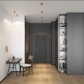 DK2615-SB Накладной светильник SHINE TUBE со светодиодом, D45*H115, IP20, 3000К, 7W, RA?90, сатинированная латунь, алюминий в Советском - sovetskiy.ok-mebel.com | фото 4