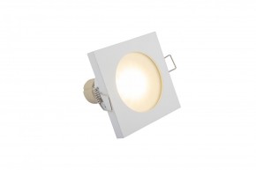 DK3014-WH Встраиваемый светильник влагозащ., IP 44, 50 Вт, GU10, белый, алюминий в Советском - sovetskiy.ok-mebel.com | фото 3