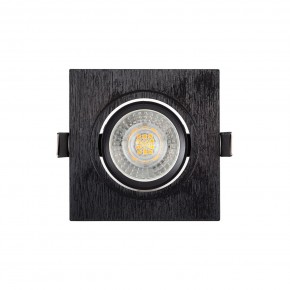 DK3021-BK Встраиваемый светильник, IP 20, 10 Вт, GU5.3, LED, черный, пластик в Советском - sovetskiy.ok-mebel.com | фото