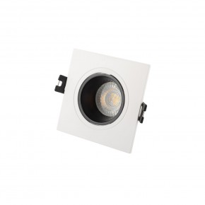 DK3021-WB Встраиваемый светильник, IP 20, 10 Вт, GU5.3, LED, белый/черный, пластик в Советском - sovetskiy.ok-mebel.com | фото 3