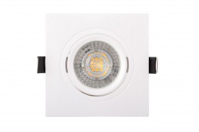 DK3021-WH Встраиваемый светильник, IP 20, 10 Вт, GU5.3, LED, белый, пластик в Советском - sovetskiy.ok-mebel.com | фото 2