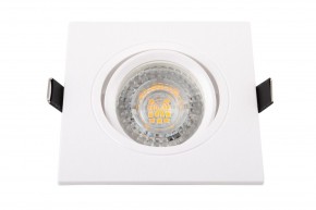 DK3021-WH Встраиваемый светильник, IP 20, 10 Вт, GU5.3, LED, белый, пластик в Советском - sovetskiy.ok-mebel.com | фото 3