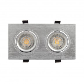 DK3022-CM Встраиваемый светильник, IP 20, 10 Вт, GU5.3, LED, серый, пластик в Советском - sovetskiy.ok-mebel.com | фото