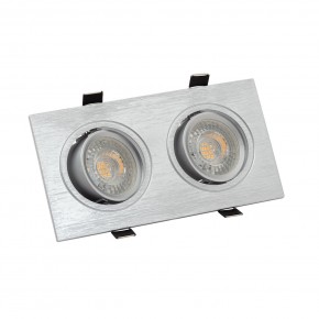 DK3022-CM Встраиваемый светильник, IP 20, 10 Вт, GU5.3, LED, серый, пластик в Советском - sovetskiy.ok-mebel.com | фото 2