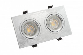 DK3022-CM Встраиваемый светильник, IP 20, 10 Вт, GU5.3, LED, серый, пластик в Советском - sovetskiy.ok-mebel.com | фото 3
