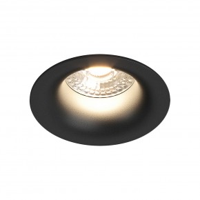 DK3024-BK Встраиваемый светильник, IP 20, 10 Вт, GU5.3, LED, черный, пластик в Советском - sovetskiy.ok-mebel.com | фото