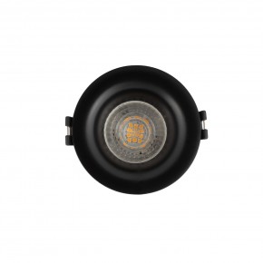 DK3024-BK Встраиваемый светильник, IP 20, 10 Вт, GU5.3, LED, черный, пластик в Советском - sovetskiy.ok-mebel.com | фото 2