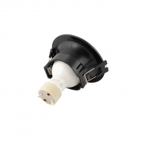 DK3024-BK Встраиваемый светильник, IP 20, 10 Вт, GU5.3, LED, черный, пластик в Советском - sovetskiy.ok-mebel.com | фото 3