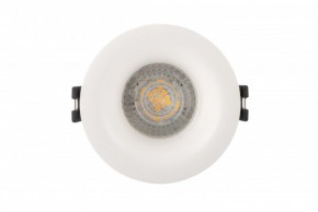 DK3024-WH Встраиваемый светильник, IP 20, 10 Вт, GU5.3, LED, белый, пластик в Советском - sovetskiy.ok-mebel.com | фото 2