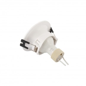 DK3024-WH Встраиваемый светильник, IP 20, 10 Вт, GU5.3, LED, белый, пластик в Советском - sovetskiy.ok-mebel.com | фото 4