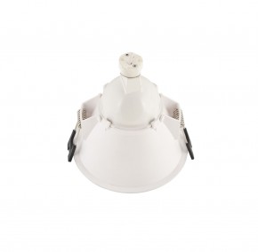 DK3026-WB Встраиваемый светильник, IP 20, 10 Вт, GU5.3, LED, белый/черный, пластик в Советском - sovetskiy.ok-mebel.com | фото 4