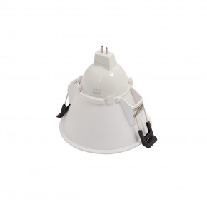 DK3026-WH Встраиваемый светильник, IP 20, 10 Вт, GU5.3, LED, белый, пластик в Советском - sovetskiy.ok-mebel.com | фото 3