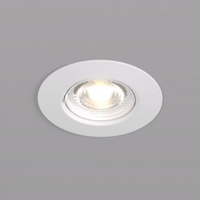 DK3028-WH Встраиваемый светильник, IP 20, 10 Вт, GU5.3, LED, белый, пластик в Советском - sovetskiy.ok-mebel.com | фото