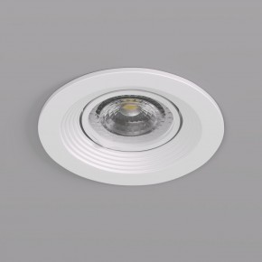 DK3029-WH Встраиваемый светильник, IP 20, 10 Вт, GU5.3, LED, белый, пластик в Советском - sovetskiy.ok-mebel.com | фото 4