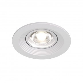 DK3029-WH Встраиваемый светильник, IP 20, 10 Вт, GU5.3, LED, белый, пластик в Советском - sovetskiy.ok-mebel.com | фото 7