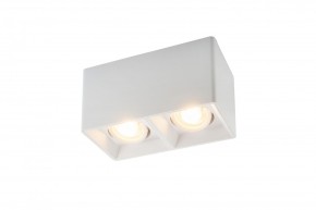 DK3035-WH Светильник накладной IP 20, 10 Вт, GU5.3, LED, белый, пластик в Советском - sovetskiy.ok-mebel.com | фото